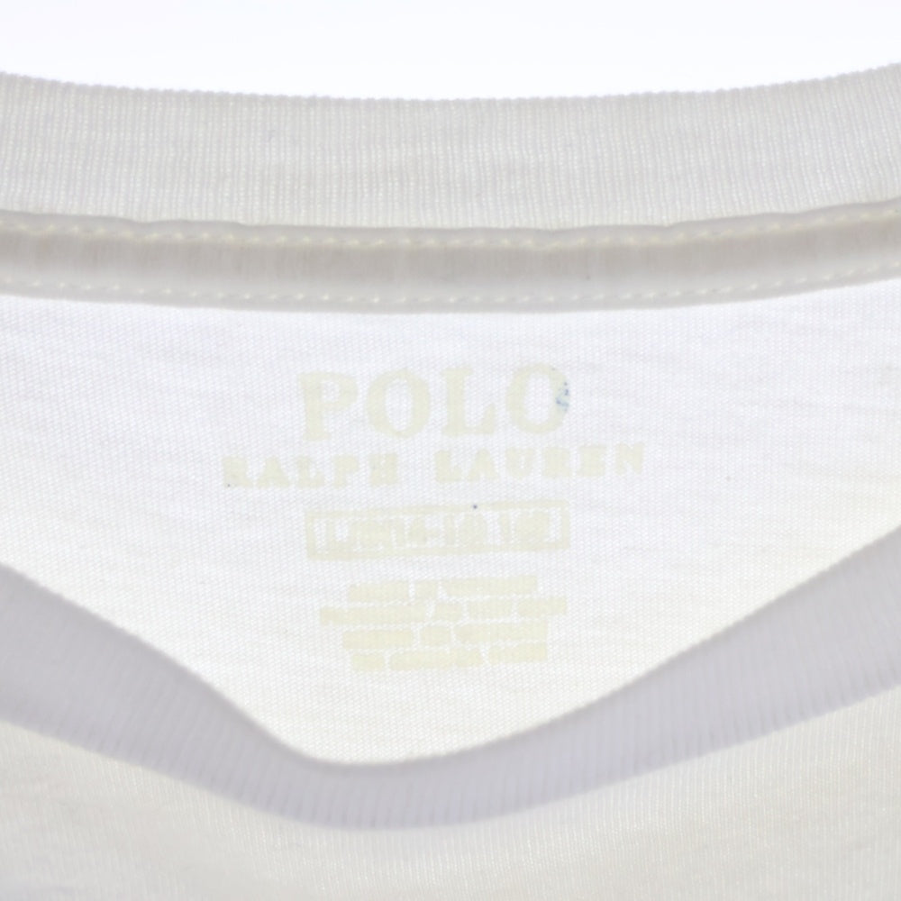 POLO RALPH LAUREN(ポロラルフローレン) POLO BEAR ポロベア プリントTシャツ カットソー ホワイト