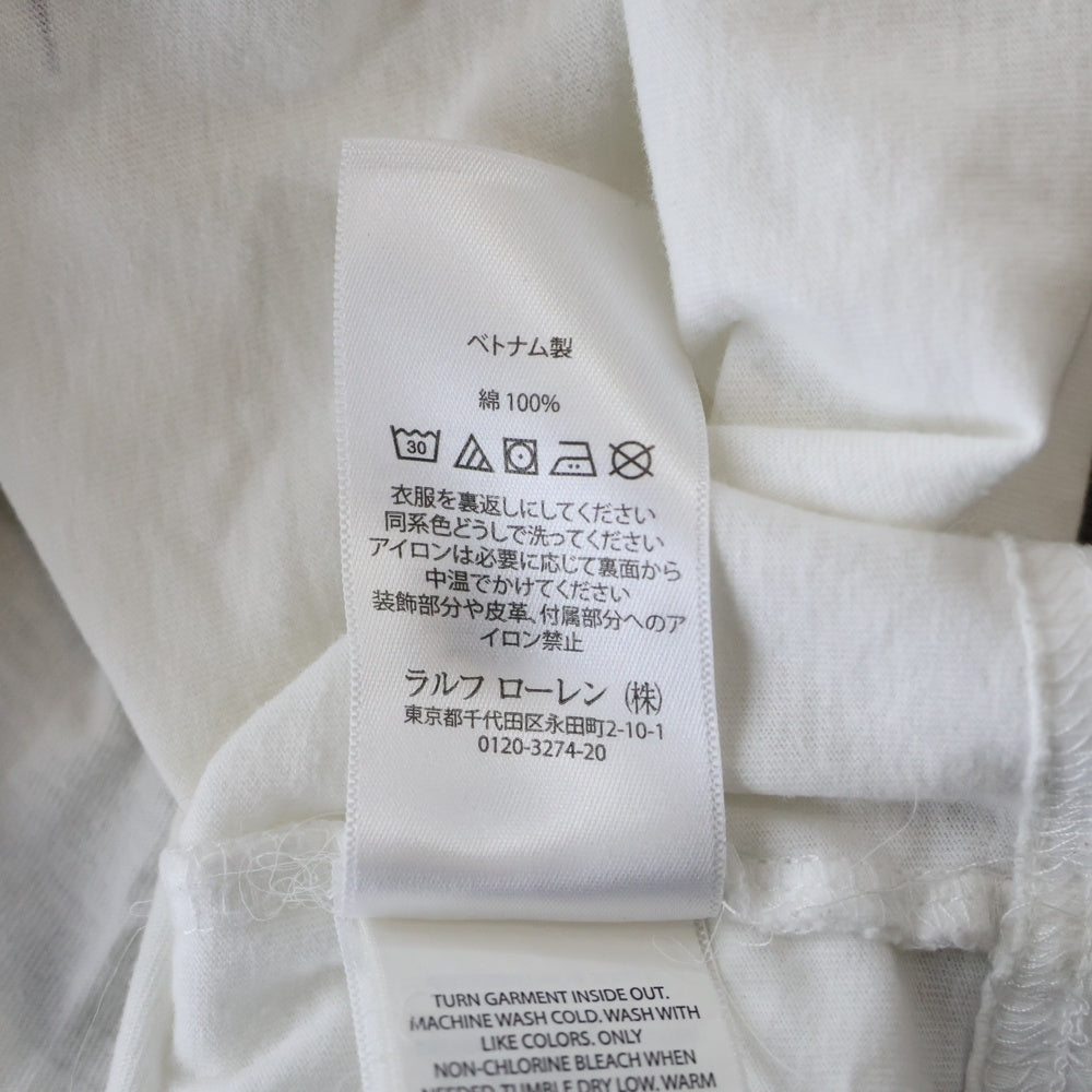 POLO RALPH LAUREN(ポロラルフローレン) POLO BEAR ポロベア プリントTシャツ カットソー ホワイト