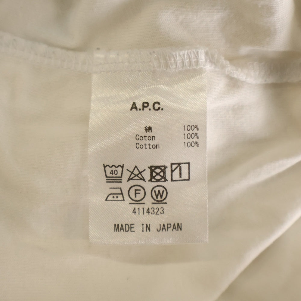 A.P.C(アーペーセー) フロントロゴTシャツ