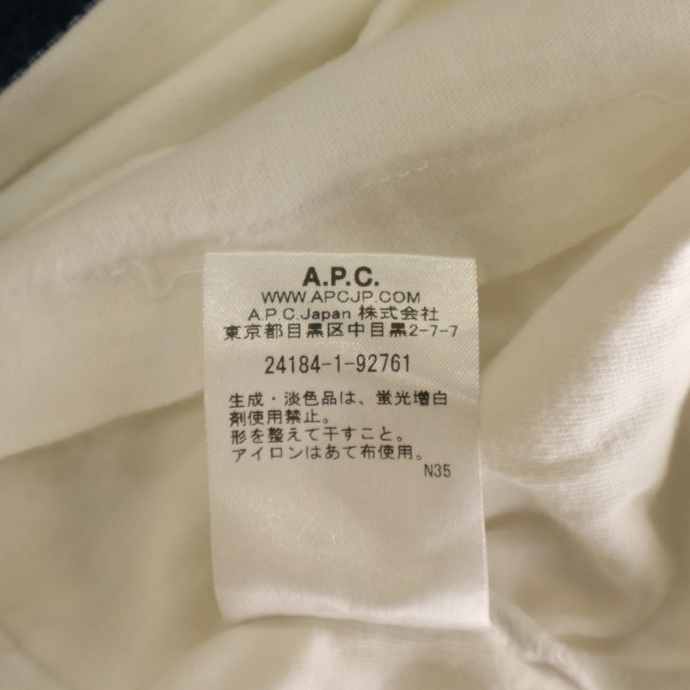 A.P.C(アーペーセー) フロントロゴTシャツ