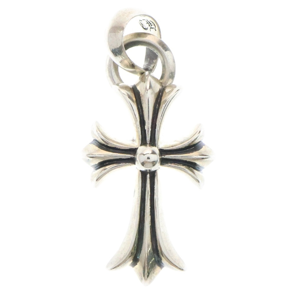 CHROME HEARTS(クロムハーツ) CH CRS SML W/BALE Wベイル スモールCHクロス ペンダントトップ シルバー BCA218