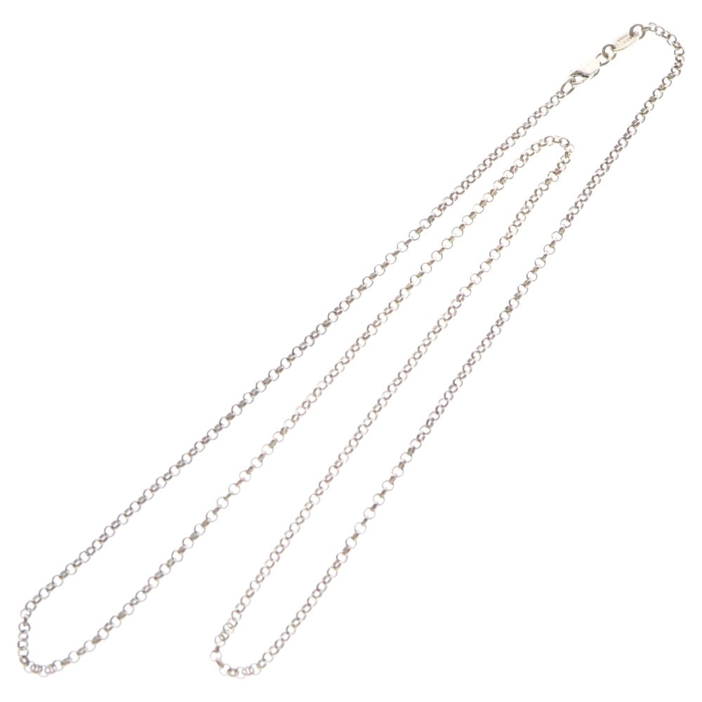 CHROME HEARTS(クロムハーツ) NECKCHAIN R24 ロールチェーンネックレス 24inch シルバー BCA085