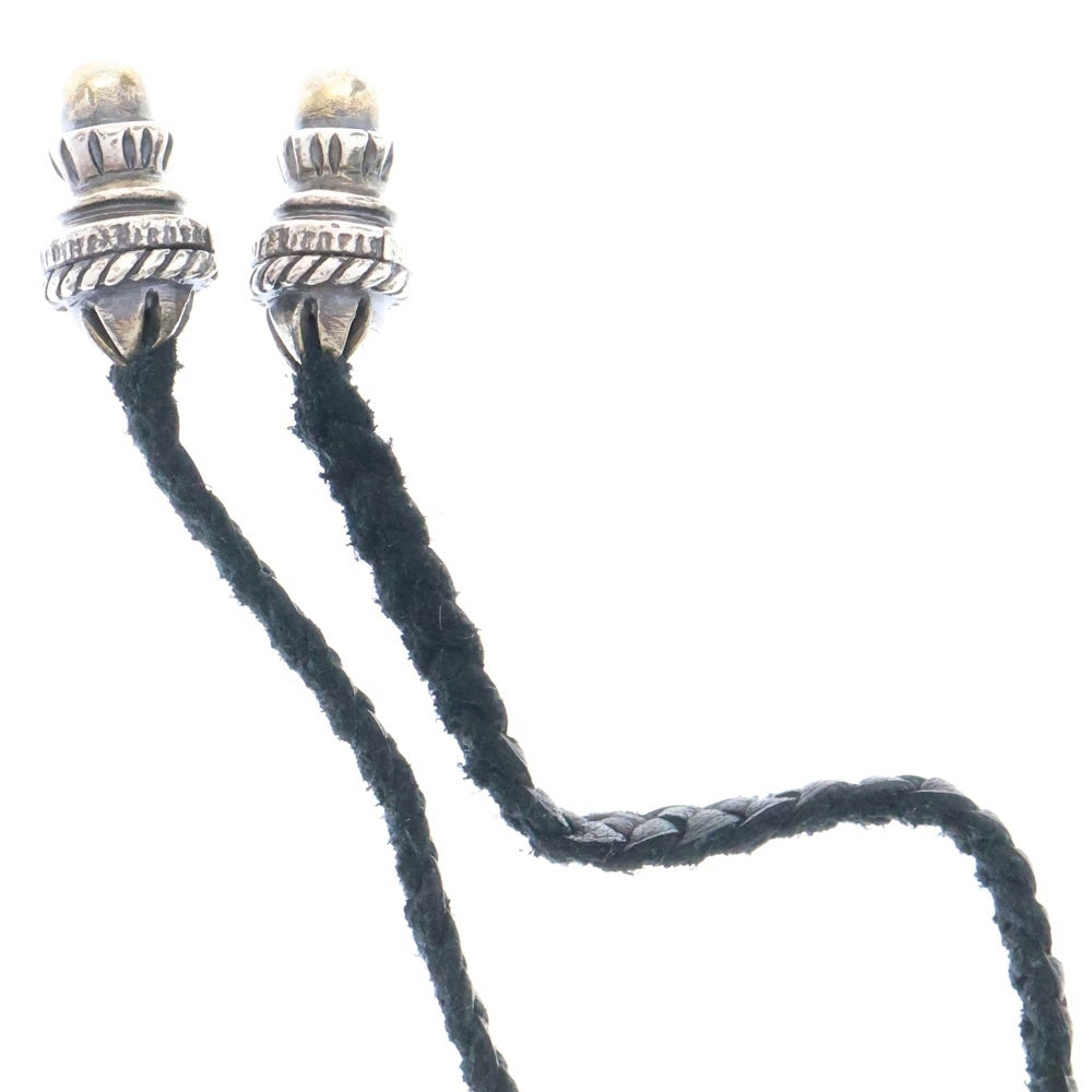 CHROME HEARTS(クロムハーツ) レザーブレード ボロチップ ブラック/シルバー