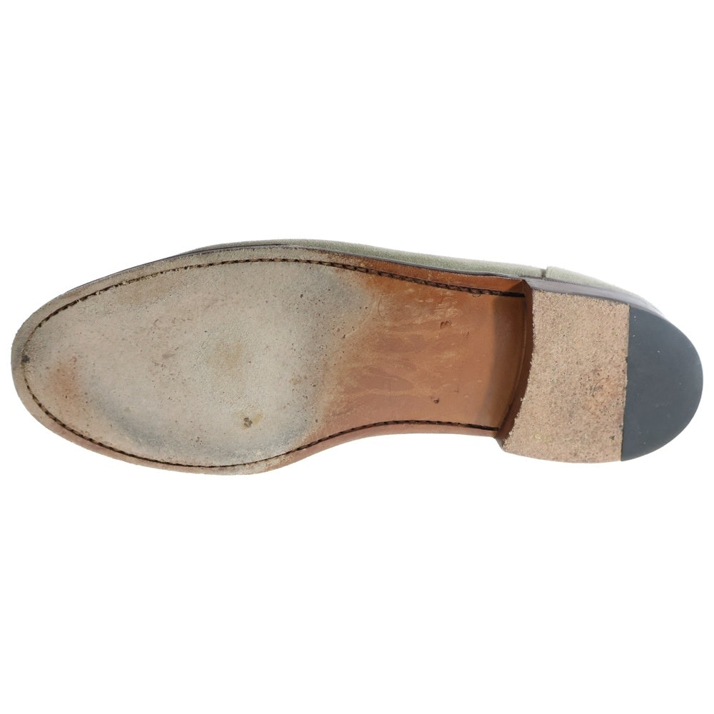 JOHN LOBB(ジョンロブ) スウェード ローファー ドレスシューズ グリーン 289333