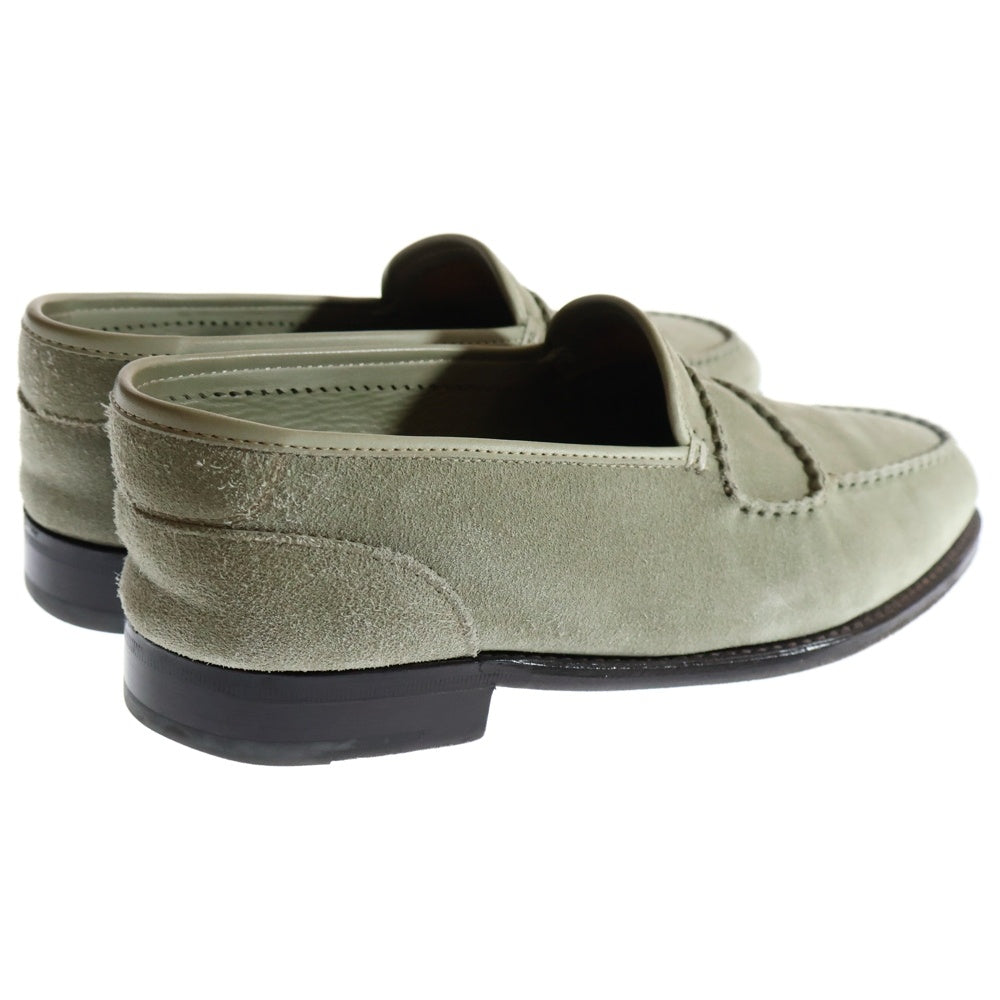 JOHN LOBB(ジョンロブ) スウェード ローファー ドレスシューズ グリーン 289333