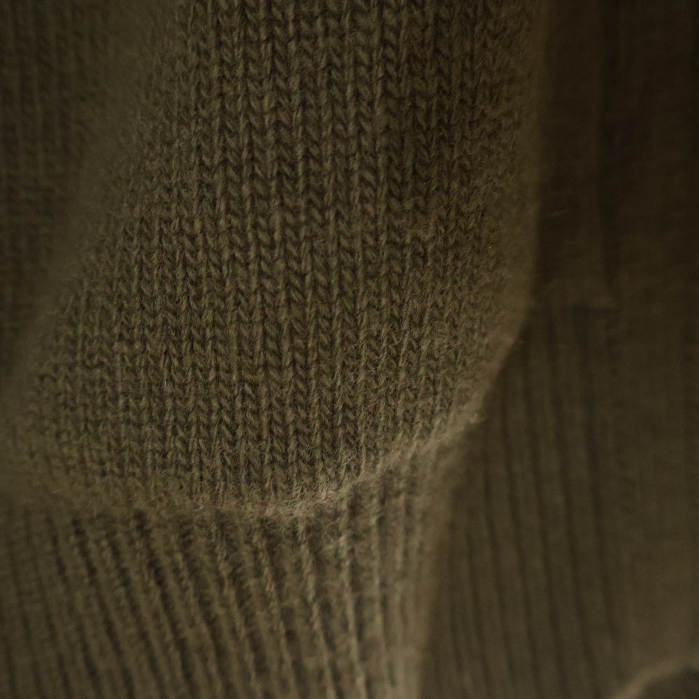 STONE ISLAND(ストーンアイランド) GHOST ZIP UP KNIT 8115572FA ゴーストシリーズ ジップアップ ニット カーキ
