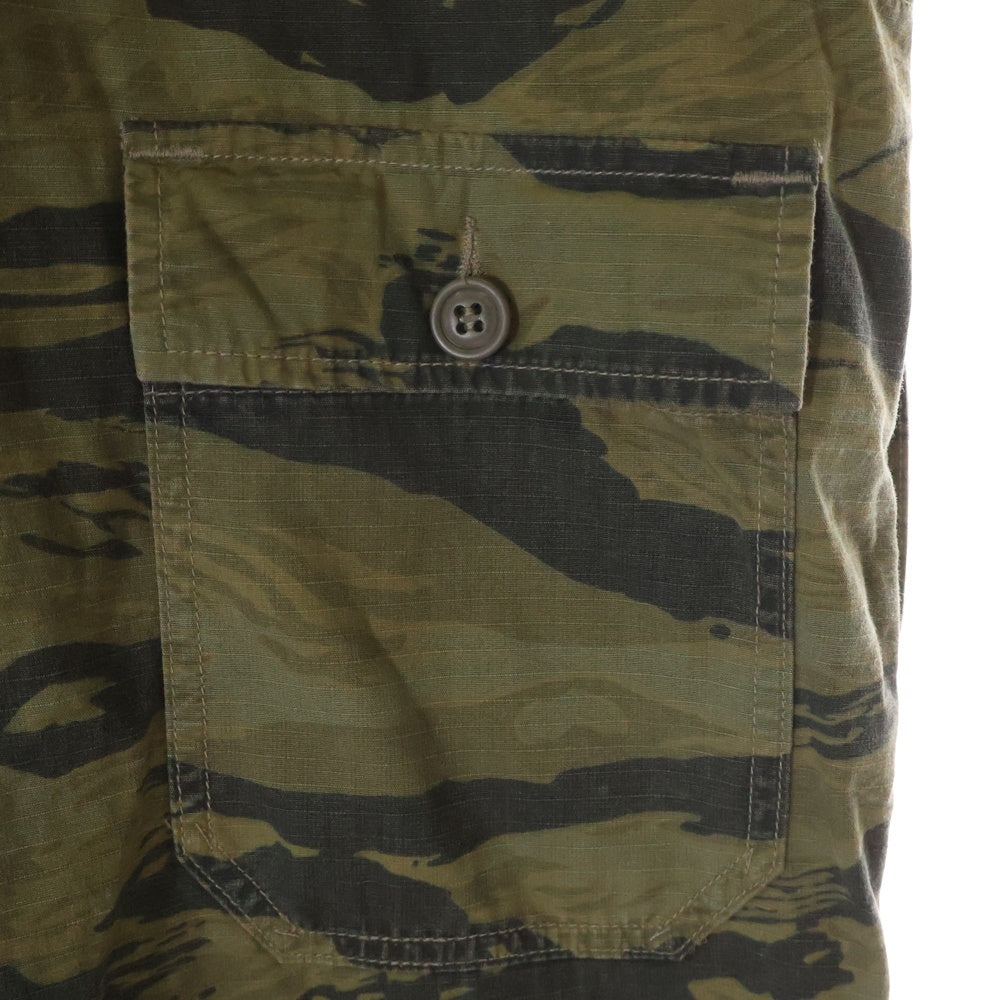 RRL(ダブルアールエル) 22SS カモリップストップオーバーオール グリーン