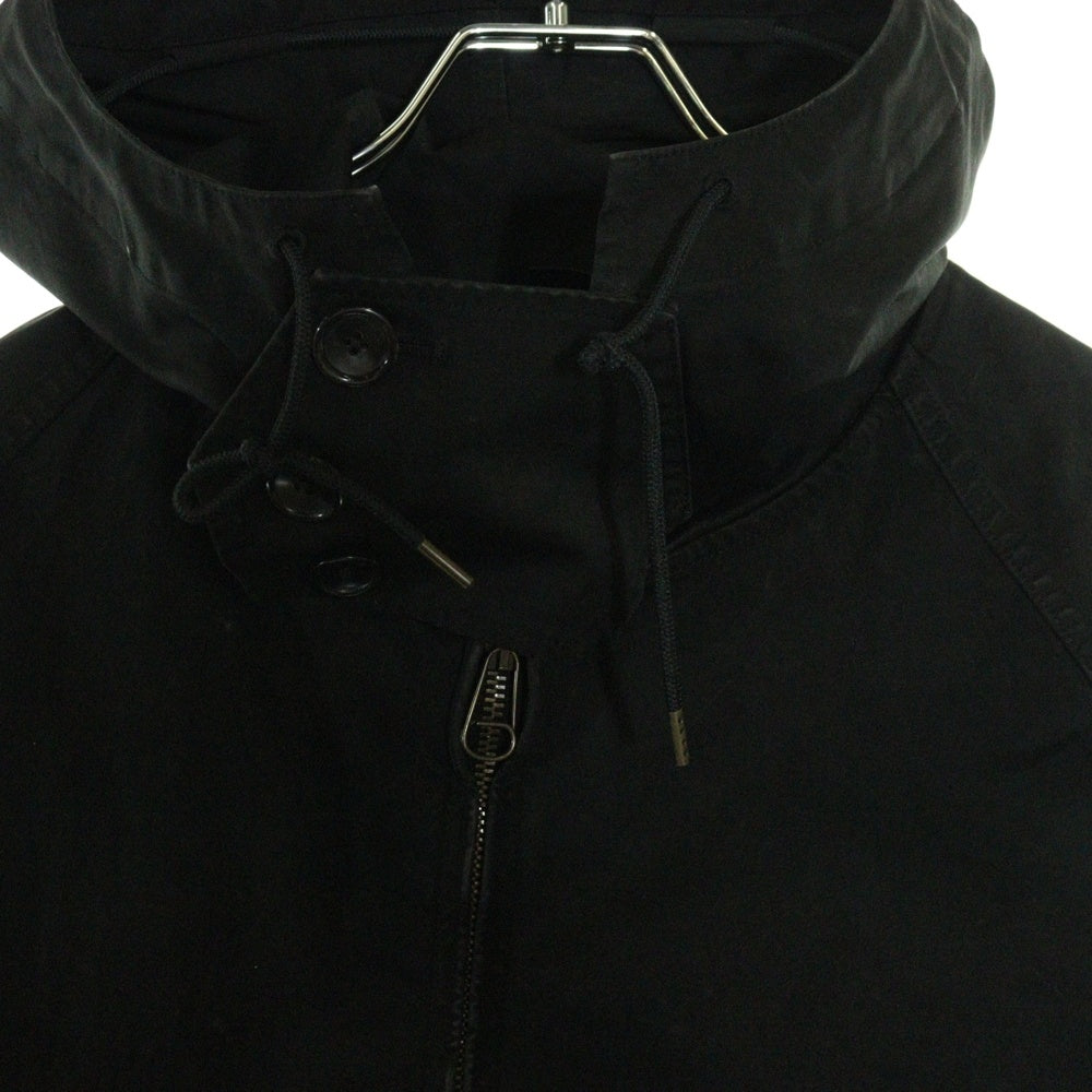 Ten C(テンシー) OJJ ANORAK 13CTCUC04032 ナイロンベンタイルミリクロス ジップアップ アノラックジャケット ブラック
