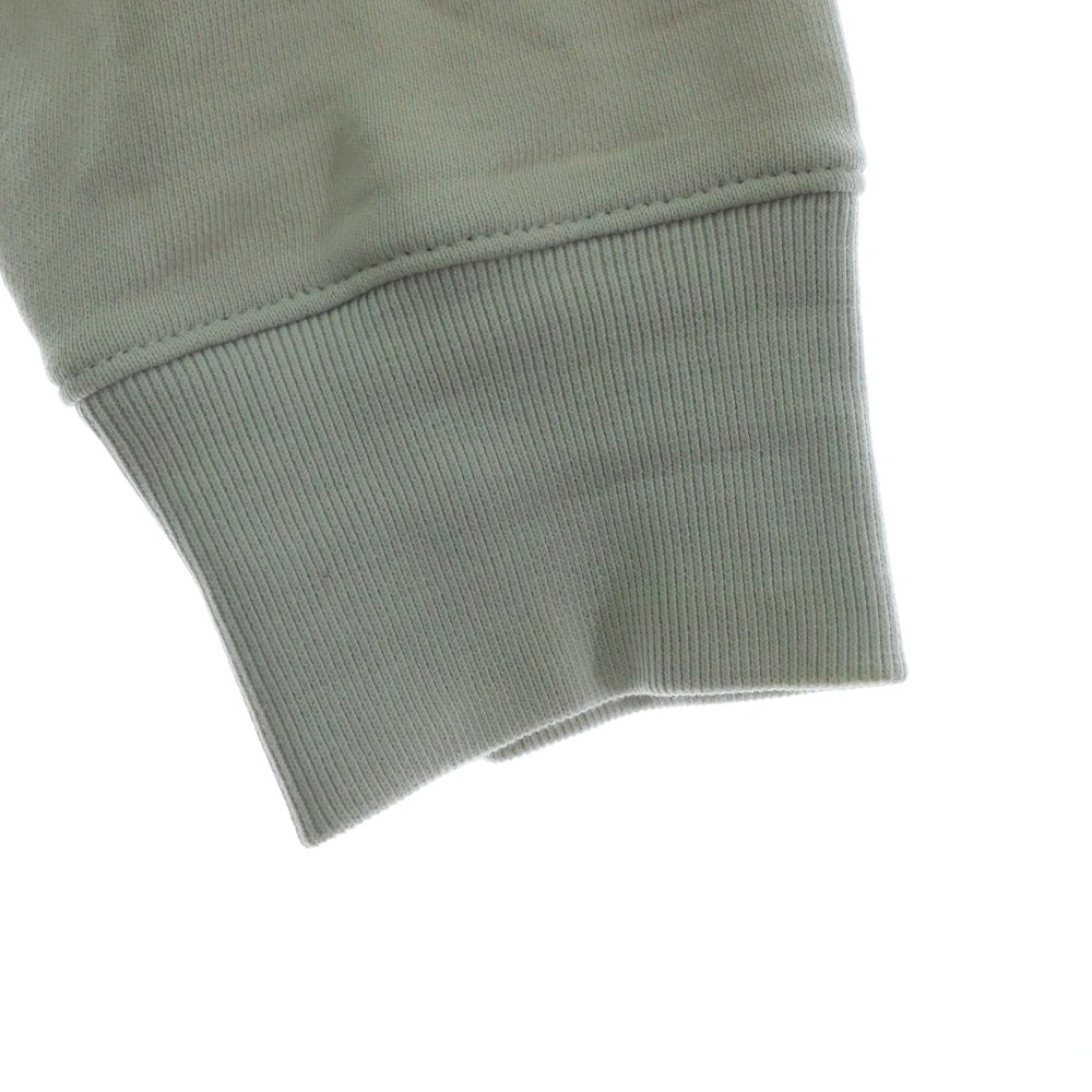 HERNO(ヘルノ) LAMINAR COTTON SWEATER ナイロン切り替え ジップアップフーデッドジャケット グレー JC00012UL 50017