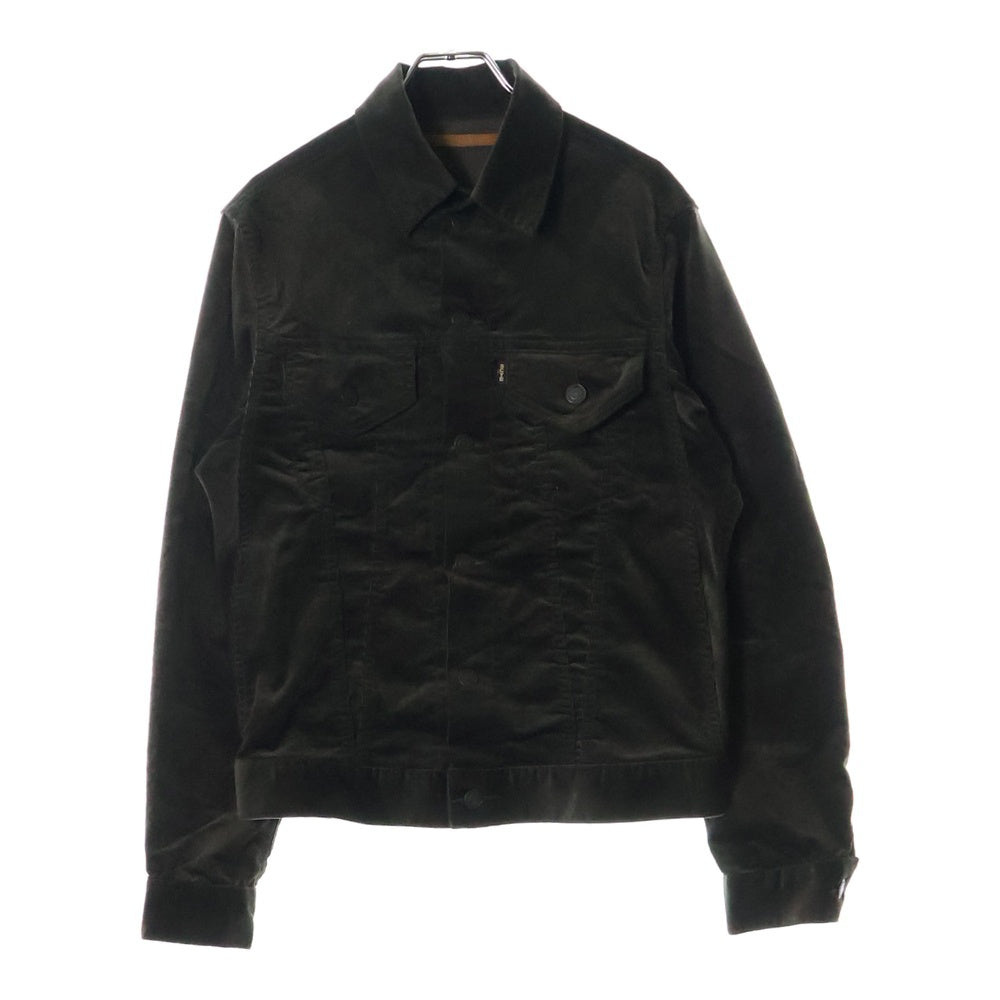 SCYE BASICS(サイベーシックス) Corduroy Trucker Jacket コーデュロイ トラッカージャケット 5724-63543 ダークブラウン