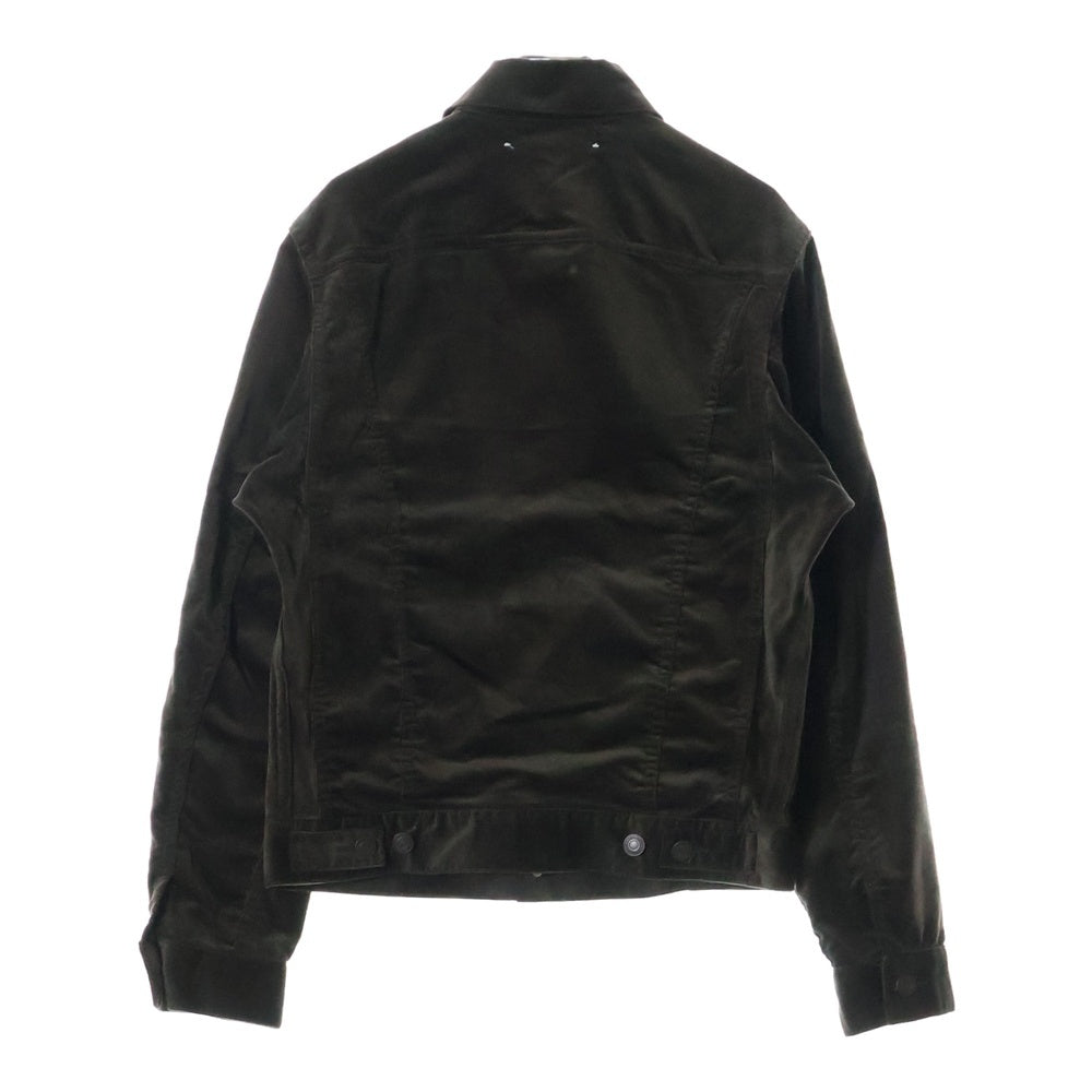 SCYE BASICS(サイベーシックス) Corduroy Trucker Jacket コーデュロイ トラッカージャケット 5724-63543 ダークブラウン