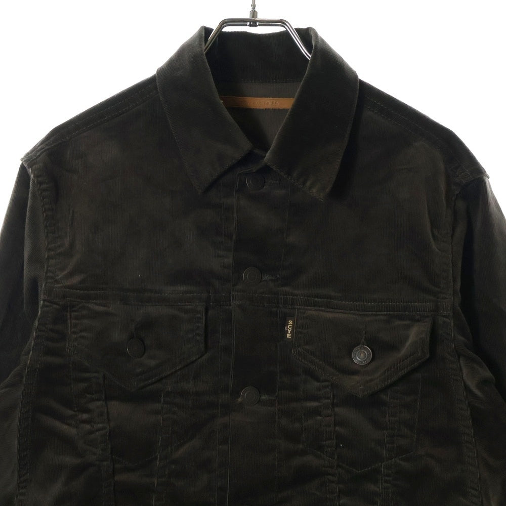 SCYE BASICS(サイベーシックス) Corduroy Trucker Jacket コーデュロイ トラッカージャケット 5724-63543 ダークブラウン