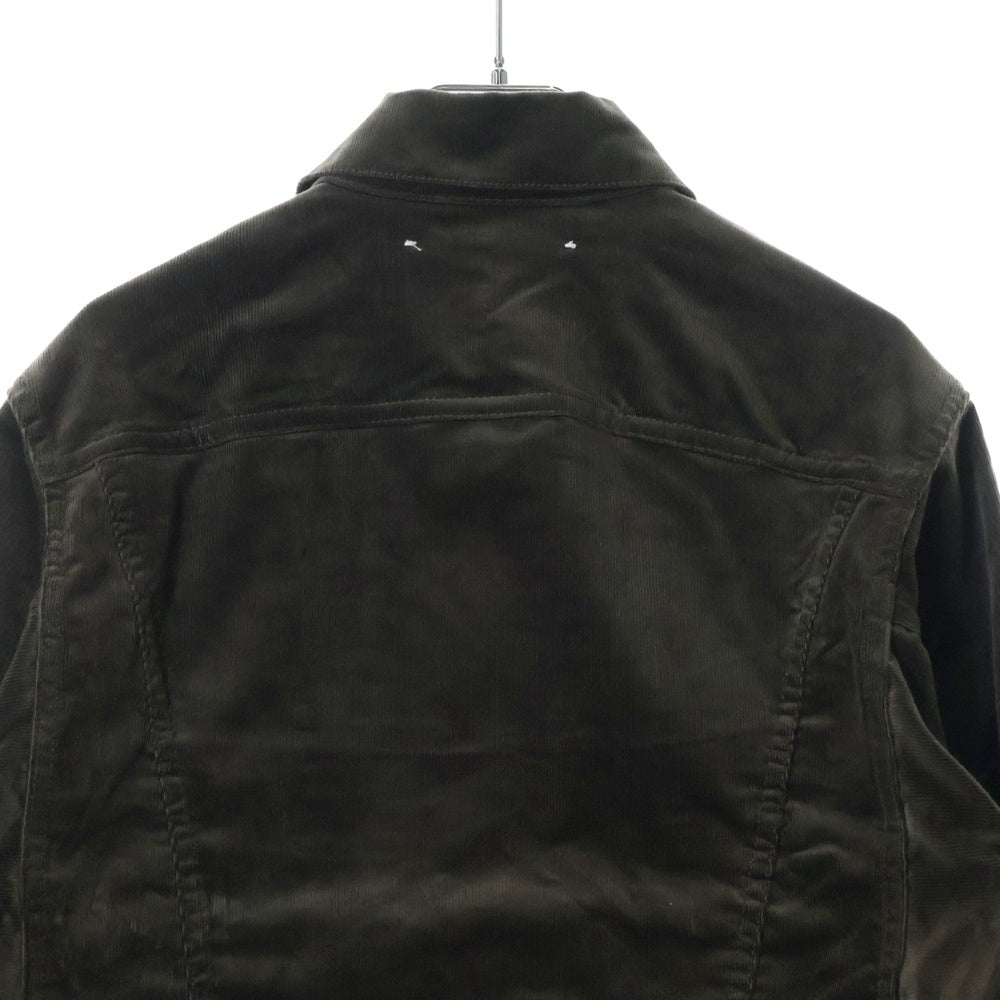 SCYE BASICS(サイベーシックス) Corduroy Trucker Jacket コーデュロイ トラッカージャケット 5724-63543 ダークブラウン