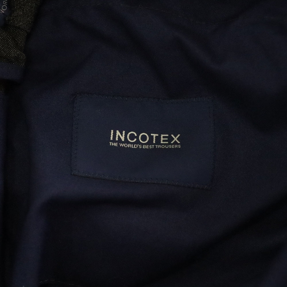 INCOTEX(インコテックス) TAPERED FIT テーパード スラックス ZW541P グレー