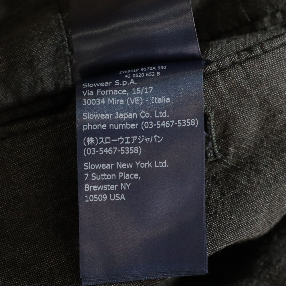 INCOTEX(インコテックス) TAPERED FIT テーパード スラックス ZW541P グレー