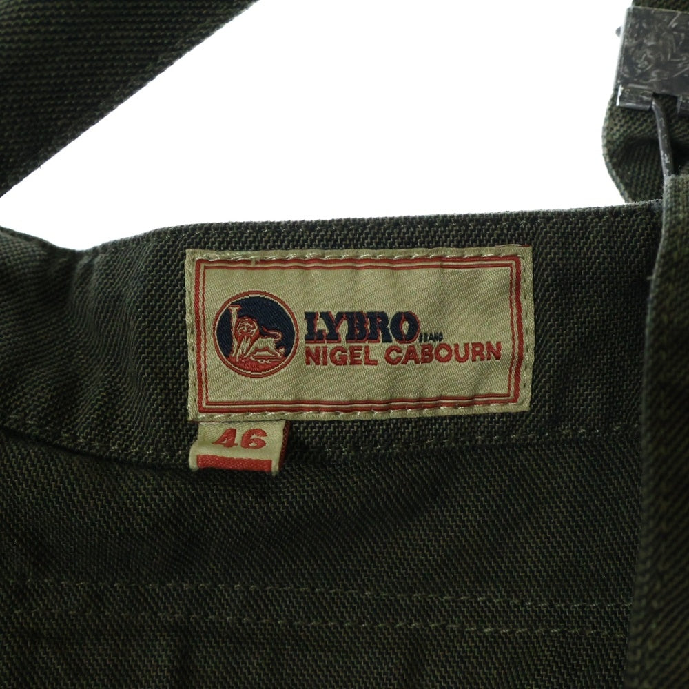 NIGEL CABOURN(ナイジェルケーボン) LYBRO オーバーオール オールインワン 8046-13-50520 カーキ