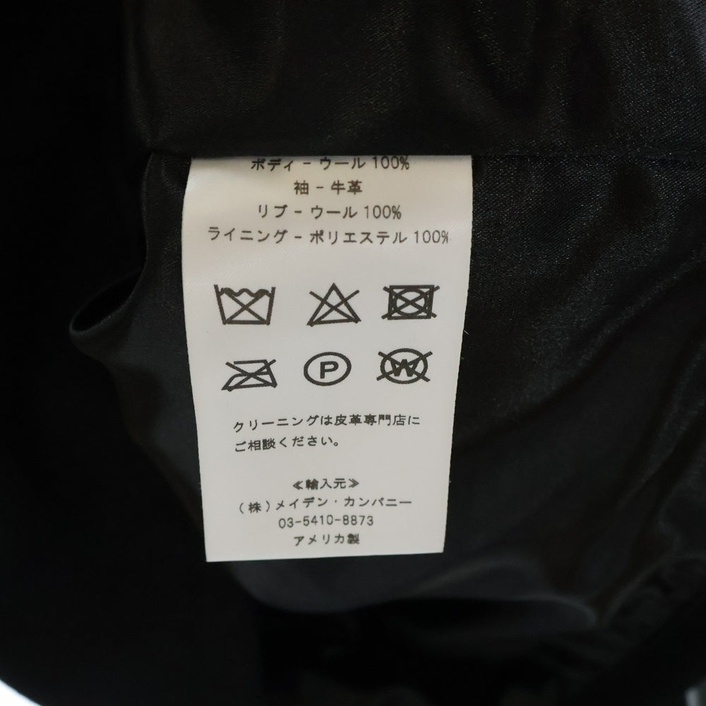 SETTLEMIER'S(セトルマイヤーズ) レザースリーブ スタジャン ブラック