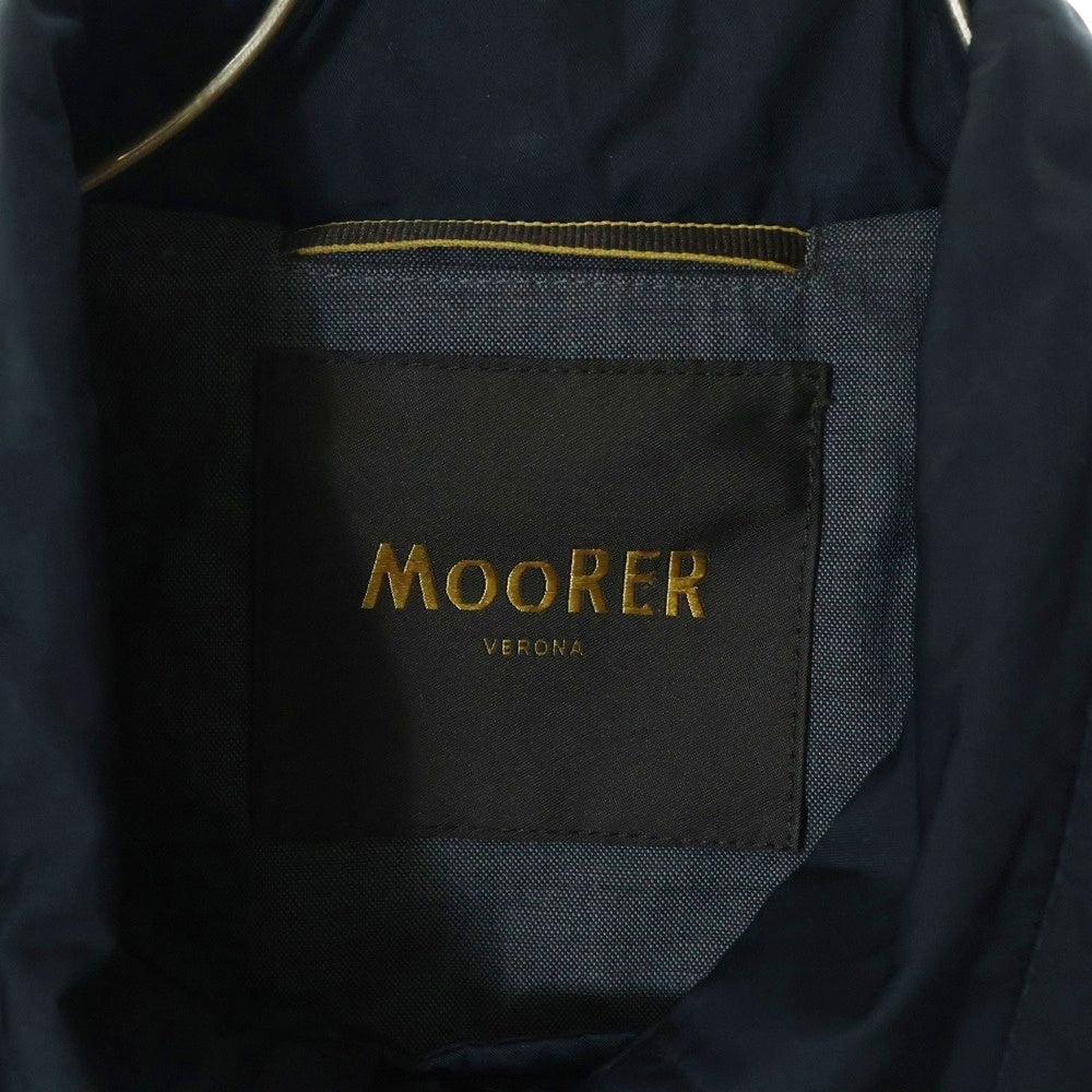 MOORER(ムーレー) モランディ トレンチコート ネイビー