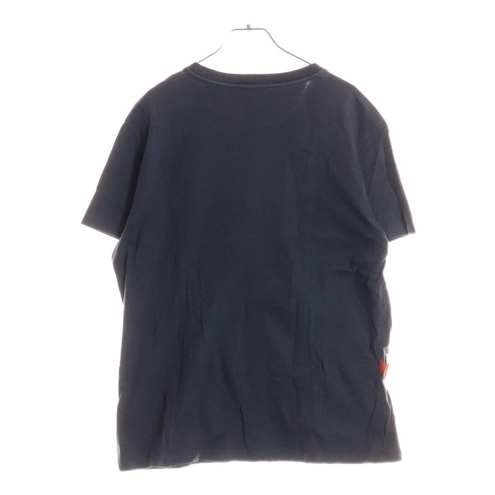 VALENTINO(ヴァレンティノ) フロントロゴプリント クルーネック半袖Tシャツ カットソー 0000045669 01 ブラック