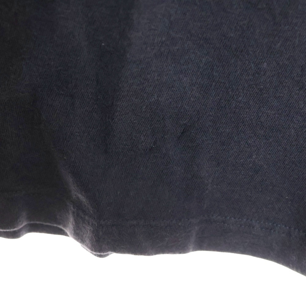 VALENTINO(ヴァレンティノ) フロントロゴプリント クルーネック半袖Tシャツ カットソー 0000045669 01 ブラック