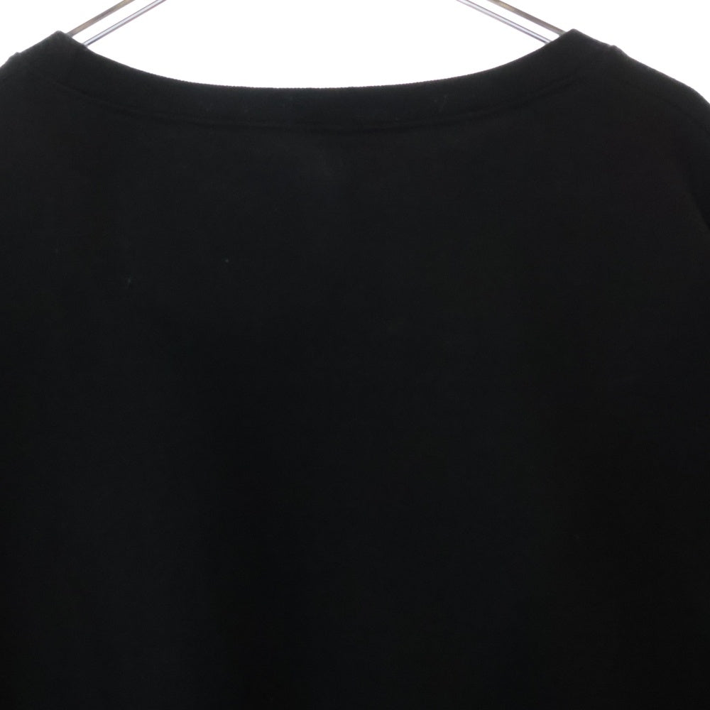 CHROME HEARTS(クロムハーツ) HORSESHOE PULLOVER HOODIE ホースシュープリント アームフローラル スウェットプルオーバーパーカー ブラック