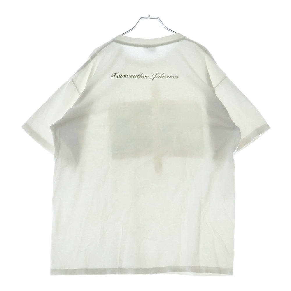 VINTAGE(ヴィンテージ) 90s HOOTIE & THE BLOWFISH FAIRWEATHER JOHNSON TEE フーティーアンドザブロウフィッシュ プリント Tシャツ 半袖カットソー ホワイト