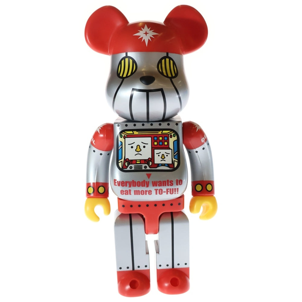 MEDICOM TOY(メディコムトイ) EVIL BEAR BE@RBRICK 400% デビルベアー ベアブリック フィギュア レッド/シルバー