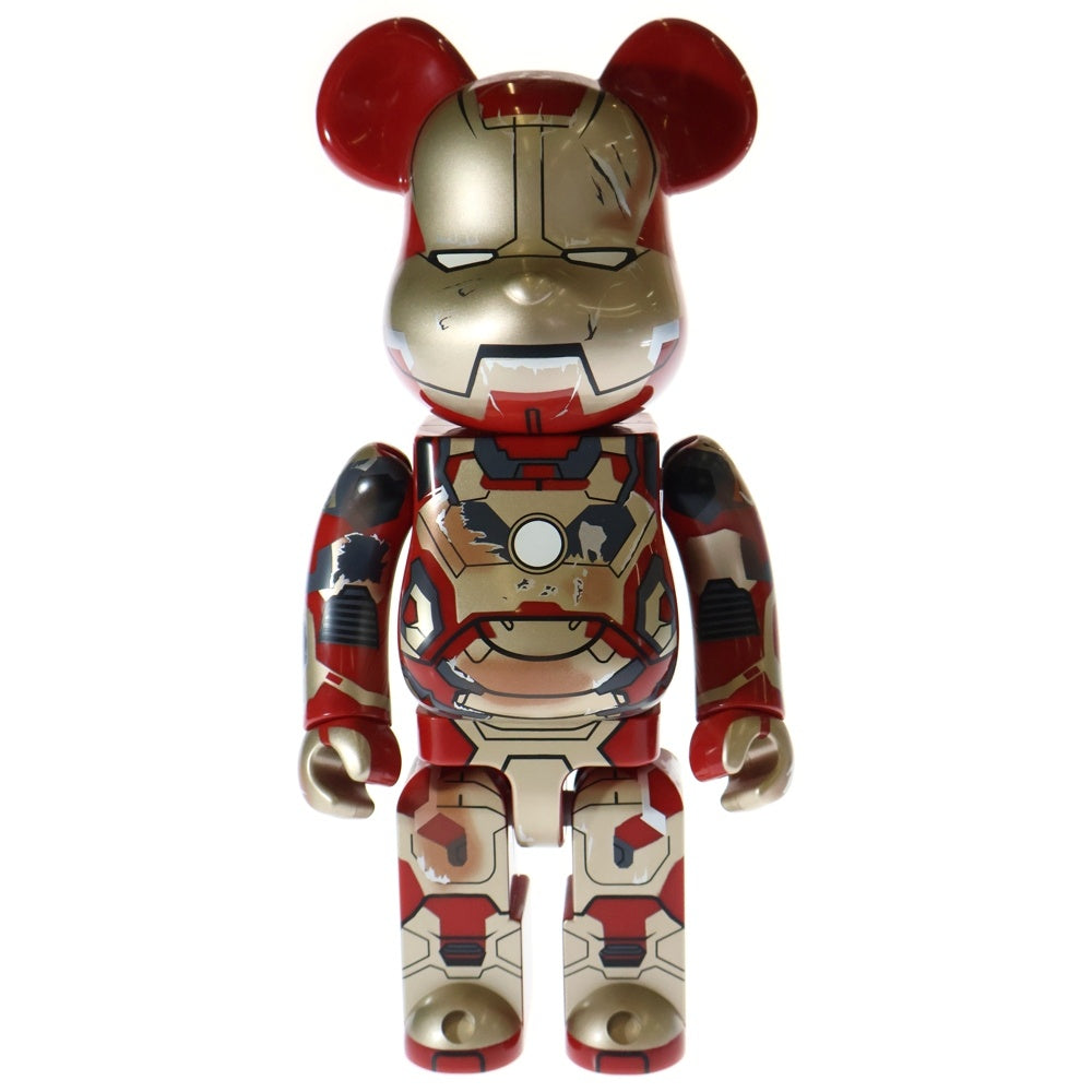 MEDICOM TOY(メディコムトイ) IRON MAN MARK XLII BE@RBRICK アイアンマン マーク42 ベアブリック フィギュア レッド
