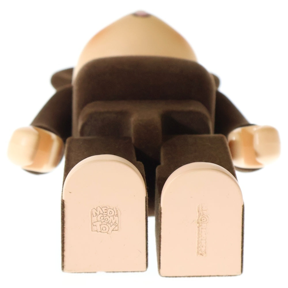 MEDICOM TOY(メディコムトイ) Monchhichi BE@RBRICK 400%&100% モンチッチ ベアブリック フィギュア ブラウン