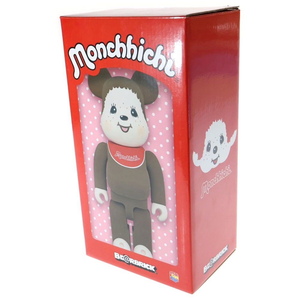 MEDICOM TOY(メディコムトイ) Monchhichi BE@RBRICK 400%&100% モンチッチ ベアブリック フィギュア ブラウン