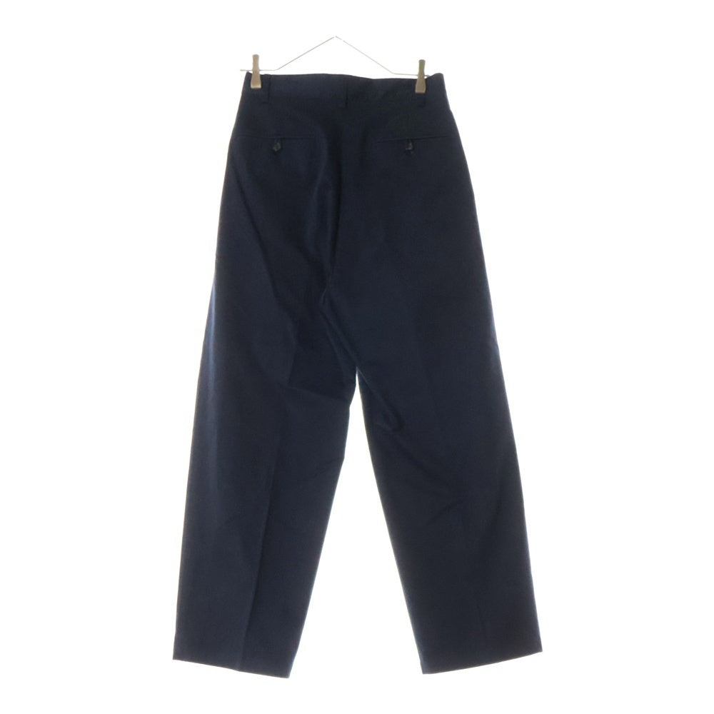 A.PRESSE(アプレッセ) 23AW Type.1 Chino Trousers ツータック チノトラウザーパンツ 23AAP-04-17H ネイビー