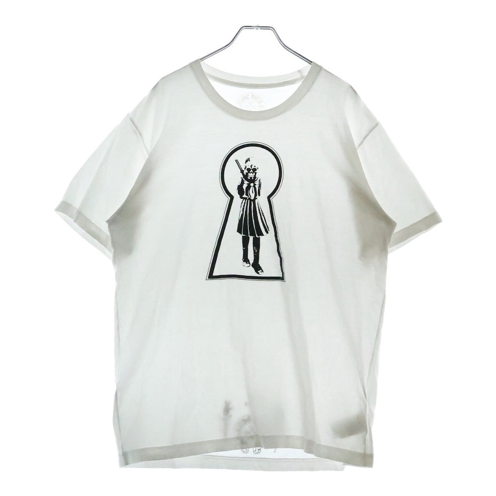 CHROME HEARTS(クロムハーツ) FOTI S/S TEE スキッピー プリント 半袖 Tシャツ ホワイト