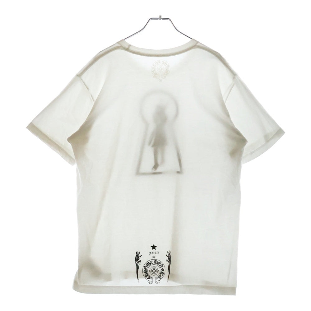 CHROME HEARTS(クロムハーツ) FOTI S/S TEE スキッピー プリント 半袖 Tシャツ ホワイト