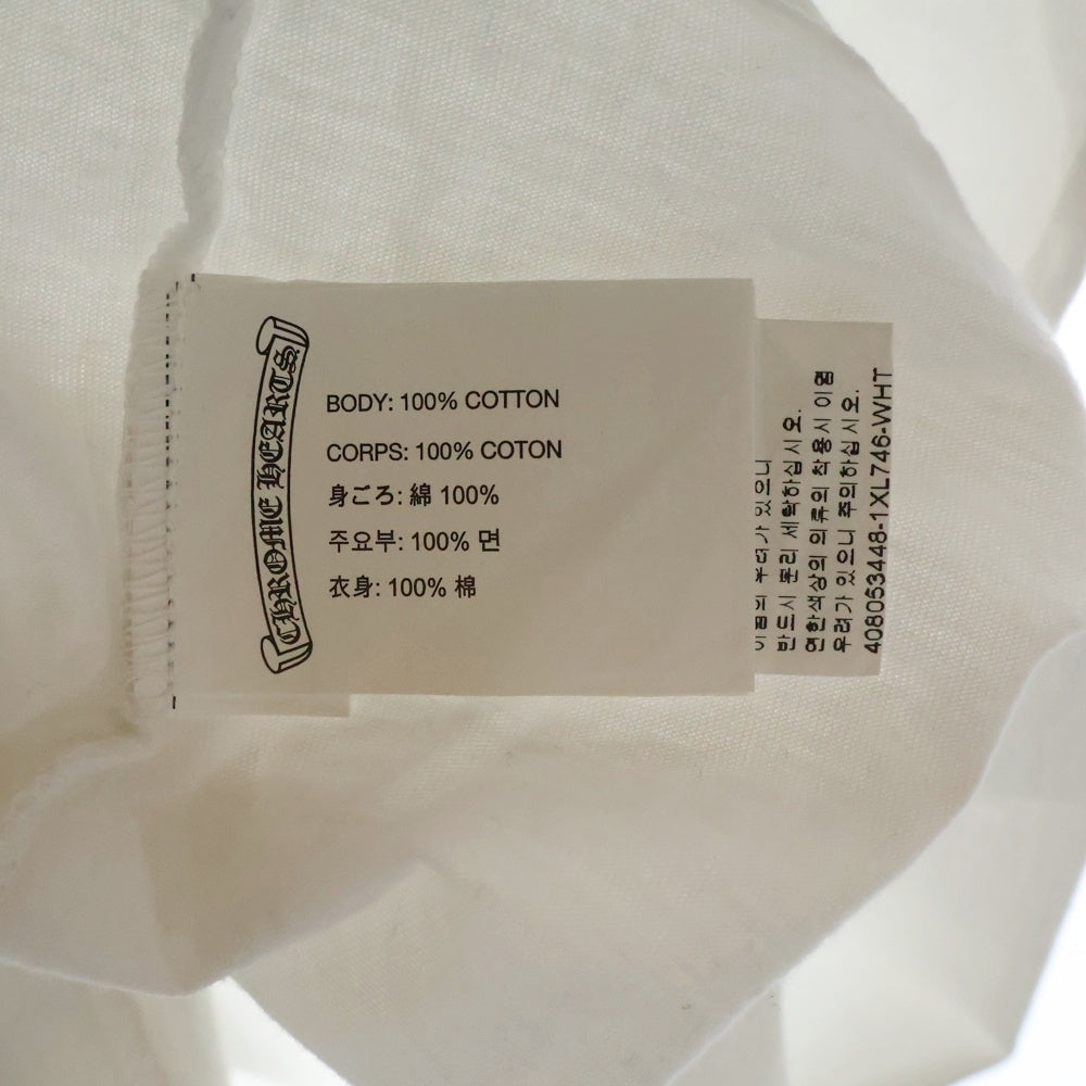 CHROME HEARTS(クロムハーツ) FOTI S/S TEE スキッピー プリント 半袖 Tシャツ ホワイト