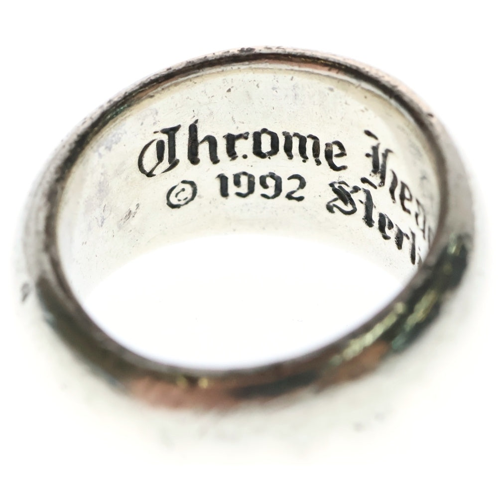CHROME HEARTS(クロムハーツ) SEAL STAMP シールスタンプ リング シルバー 19号