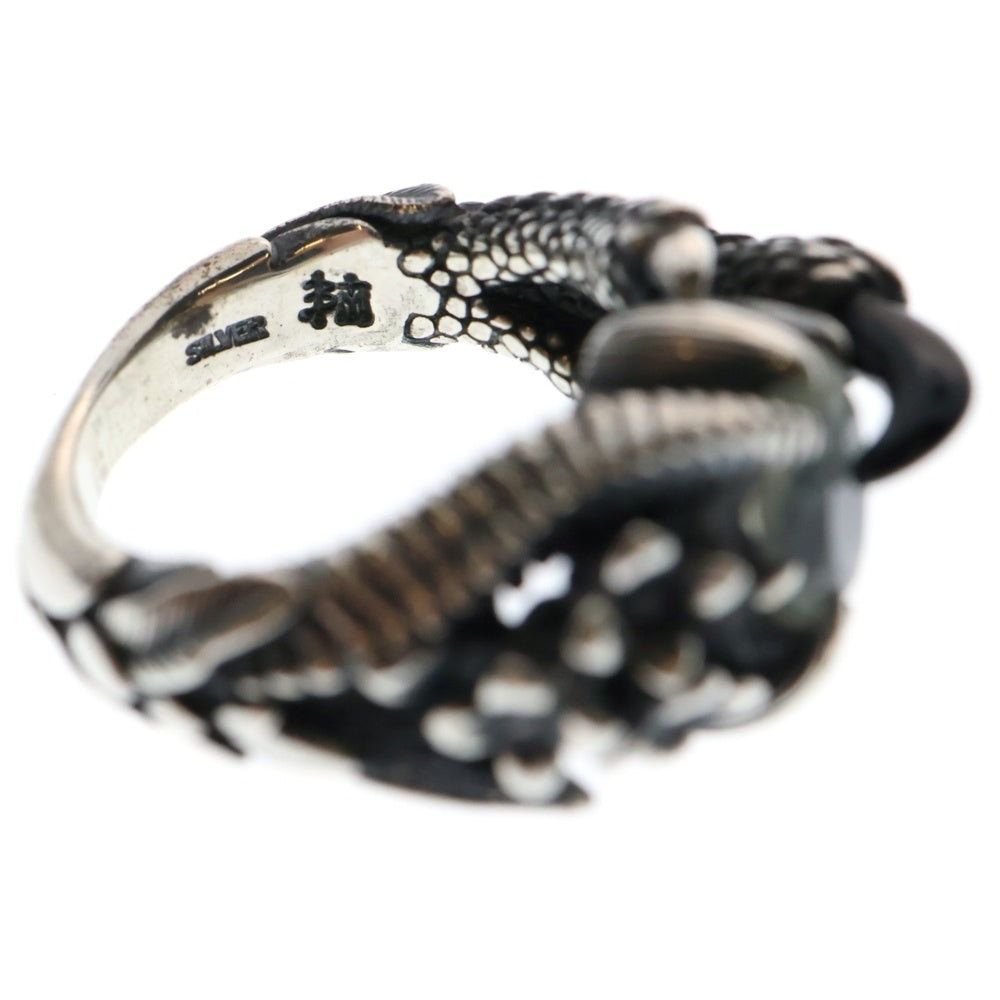 Bloody Mary(ブラッディマリー) Rise Ring ストーン付き クロウリング シルバー