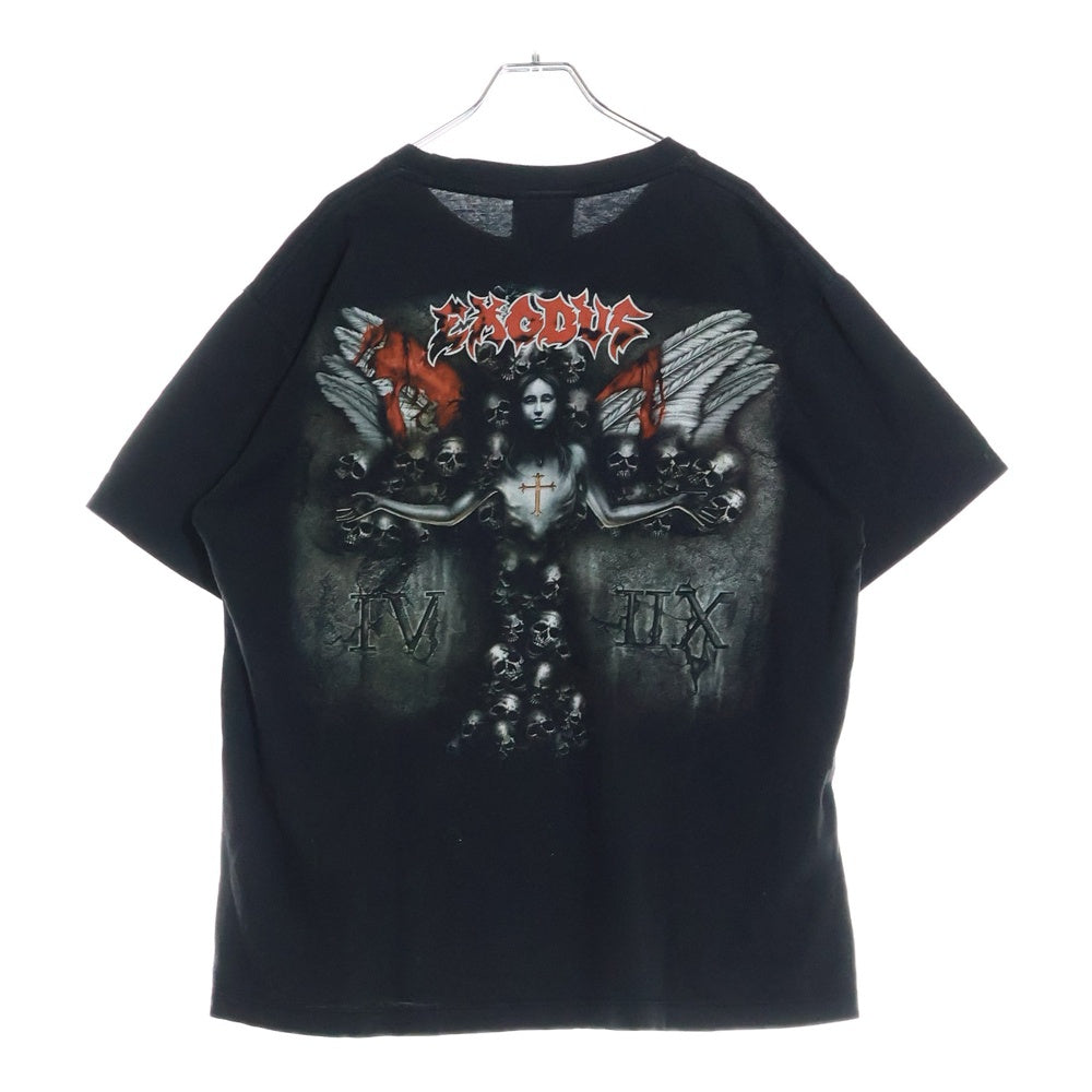 VINTAGE(ヴィンテージ) 00s EXODUS THE ATROCITY EXHIBITION エクソダス アトロシティ エキシビション 両面プリント Tシャツ 半袖 カットソー ブラック