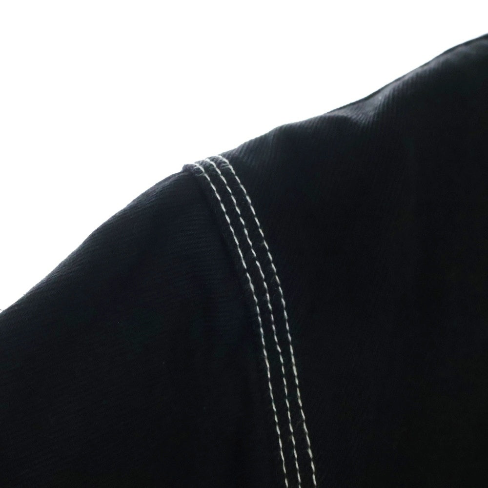 CHALLENGER(チャレンジャー) DENIM LINING SHIRT 中綿 デニムシャツ ブルゾン CLG-SH024-008 ブラック