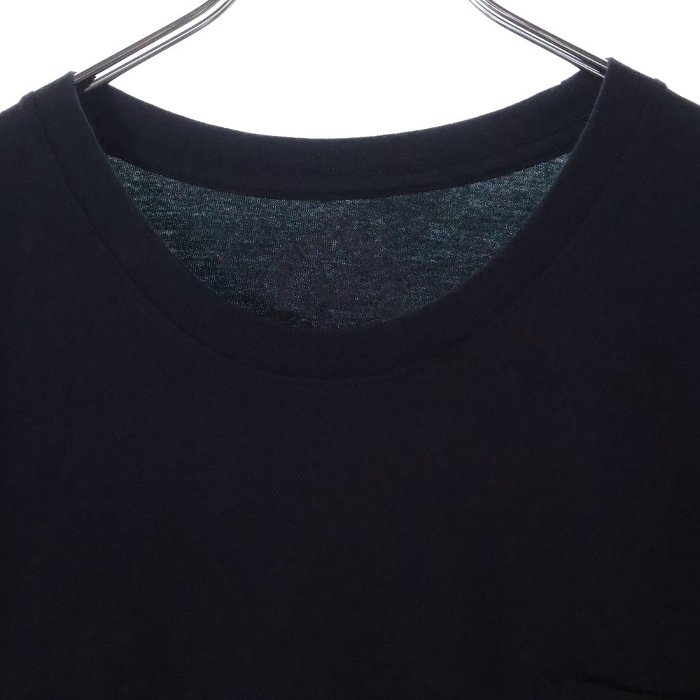 CHROME HEARTS(クロムハーツ) HONOLULU BACK CH PLUS TEE ホノルル CHプラス ホースシュー バックプリント 半袖ポケットTシャツ クルーネックカットソー ブラック