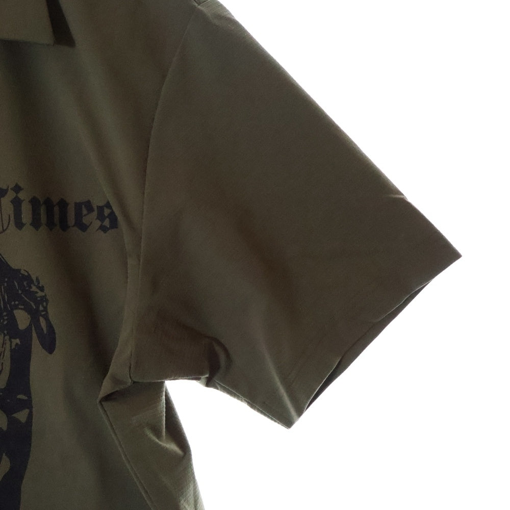 HYSTERIC GLAMOUR(ヒステリックグラマー) 25SS HYSTERIC TIMES ヒステリック タイムズ プリント 半袖シャツ