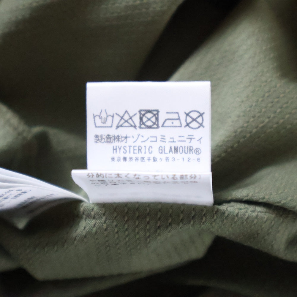 HYSTERIC GLAMOUR(ヒステリックグラマー) 25SS HYSTERIC TIMES ヒステリック タイムズ プリント 半袖シャツ