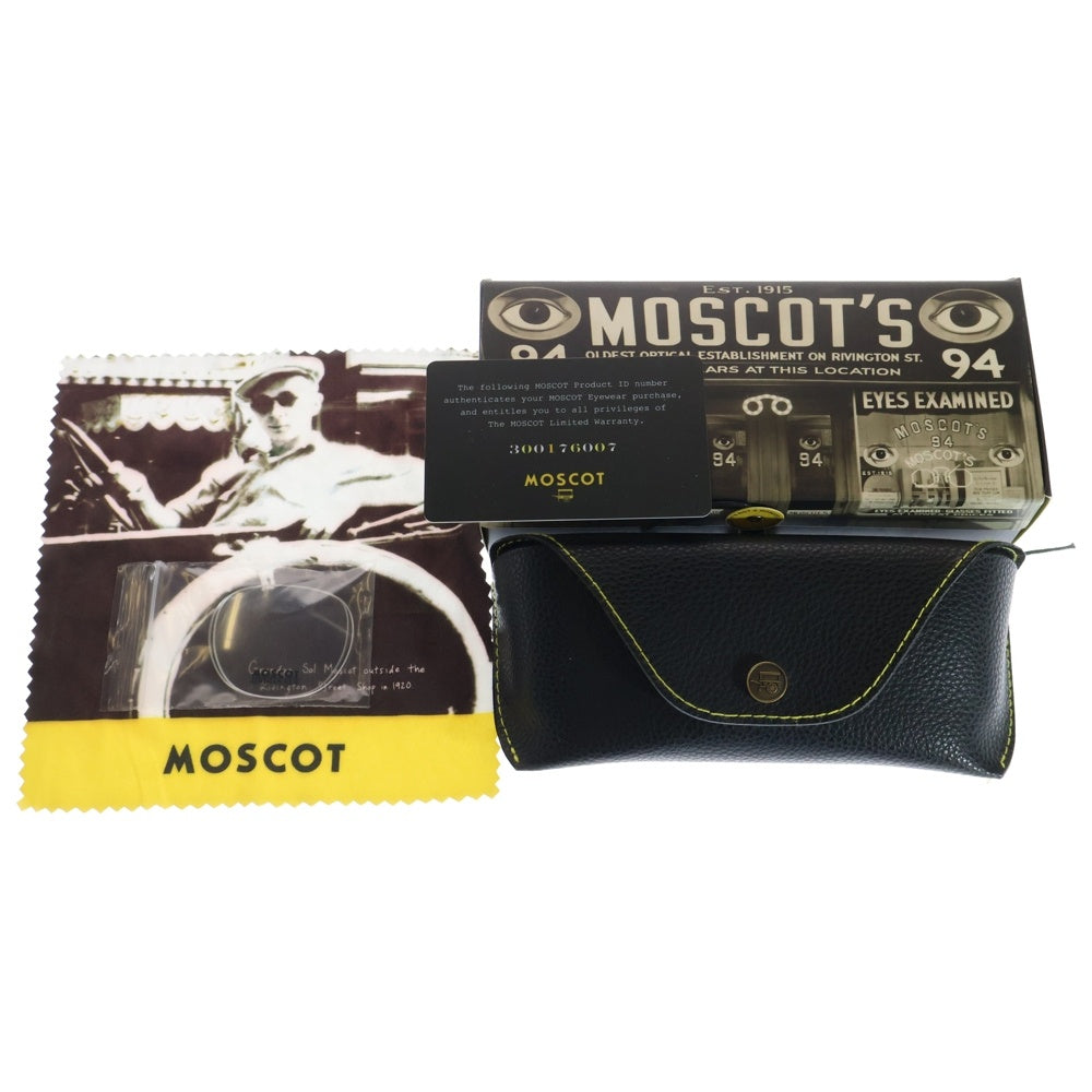 MOSCOT(モスコット) LEMTOSH レムトッシュ アイウェア 眼鏡 ブラック