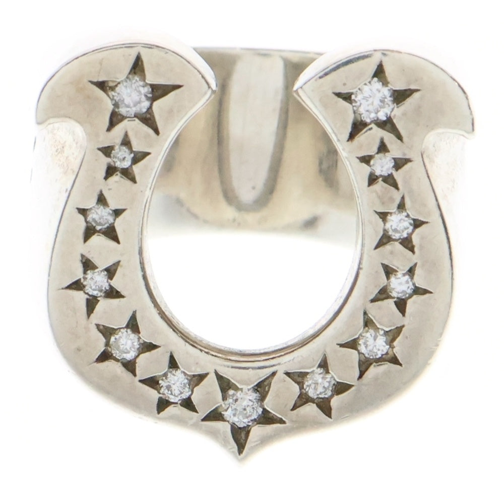 TENDERLOIN(テンダーロイン) T-H.S RING SILVER ホースシュー ダイヤリング アフターダイヤ シルバー