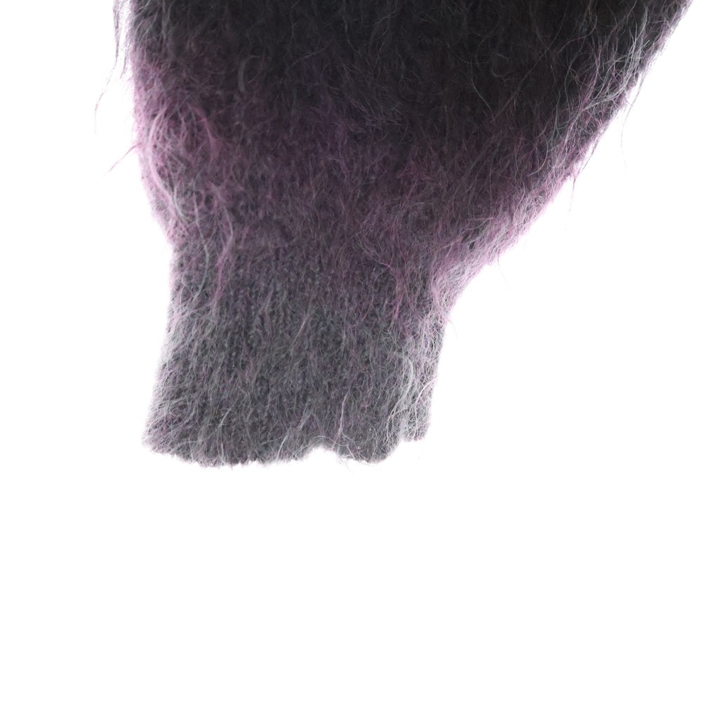 SUPREME(シュプリーム) 24AW ×HYSTERIC GLAMOUR Mohair Zip Up Hooded Sweater ヒステリックグラマー モヘアニット ジップパーカー パープル
