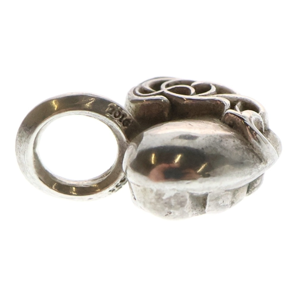 CHROME HEARTS(クロムハーツ) STACK HEART V2ハートスタックチャーム ペンダントトップ シルバー