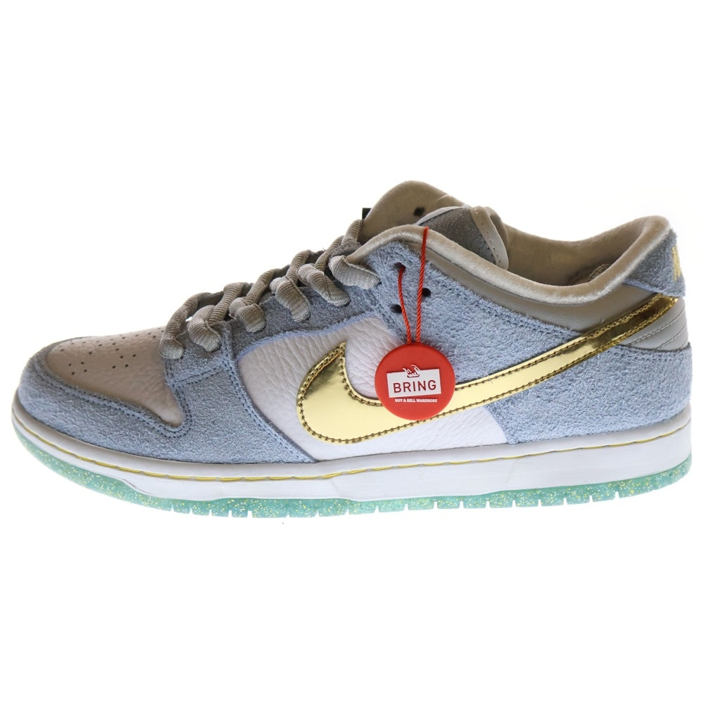 NIKE SB(ナイキエスビー) DUNK LOW SEAN CLIVER DC9936-100 ダンク ショーン クライバー ローカットスニーカー ホワイト/ブルー US10/28cm
