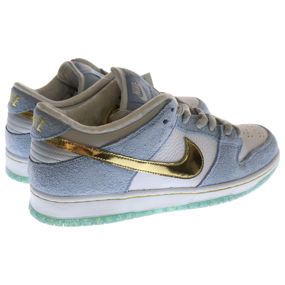NIKE SB(ナイキエスビー) DUNK LOW SEAN CLIVER DC9936-100 ダンク ショーン クライバー ローカットスニーカー ホワイト/ブルー US10/28cm