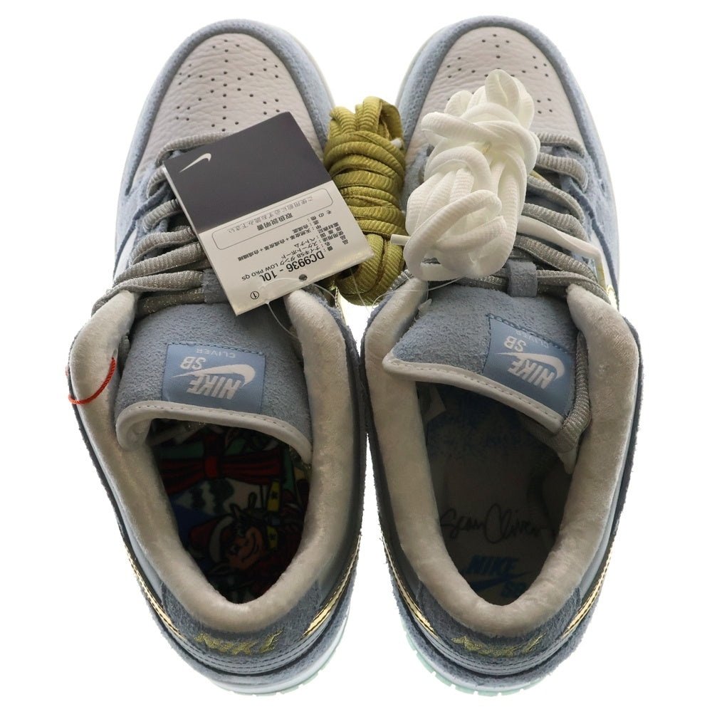 NIKE SB(ナイキエスビー) DUNK LOW SEAN CLIVER DC9936-100 ダンク ショーン クライバー ローカットスニーカー ホワイト/ブルー US10/28cm