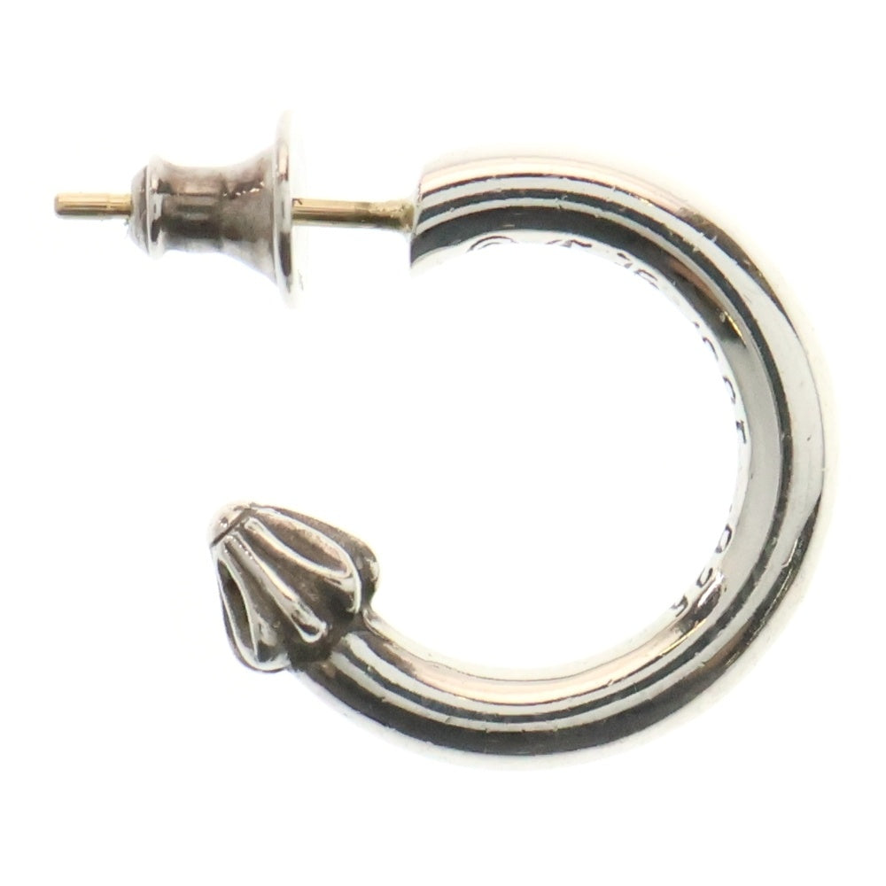 CHROME HEARTS(クロムハーツ) HOOP PLAIN プレーン フープピアス シルバー BCA101