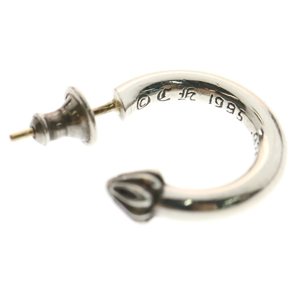 CHROME HEARTS(クロムハーツ) HOOP PLAIN プレーン フープピアス シルバー BCA101